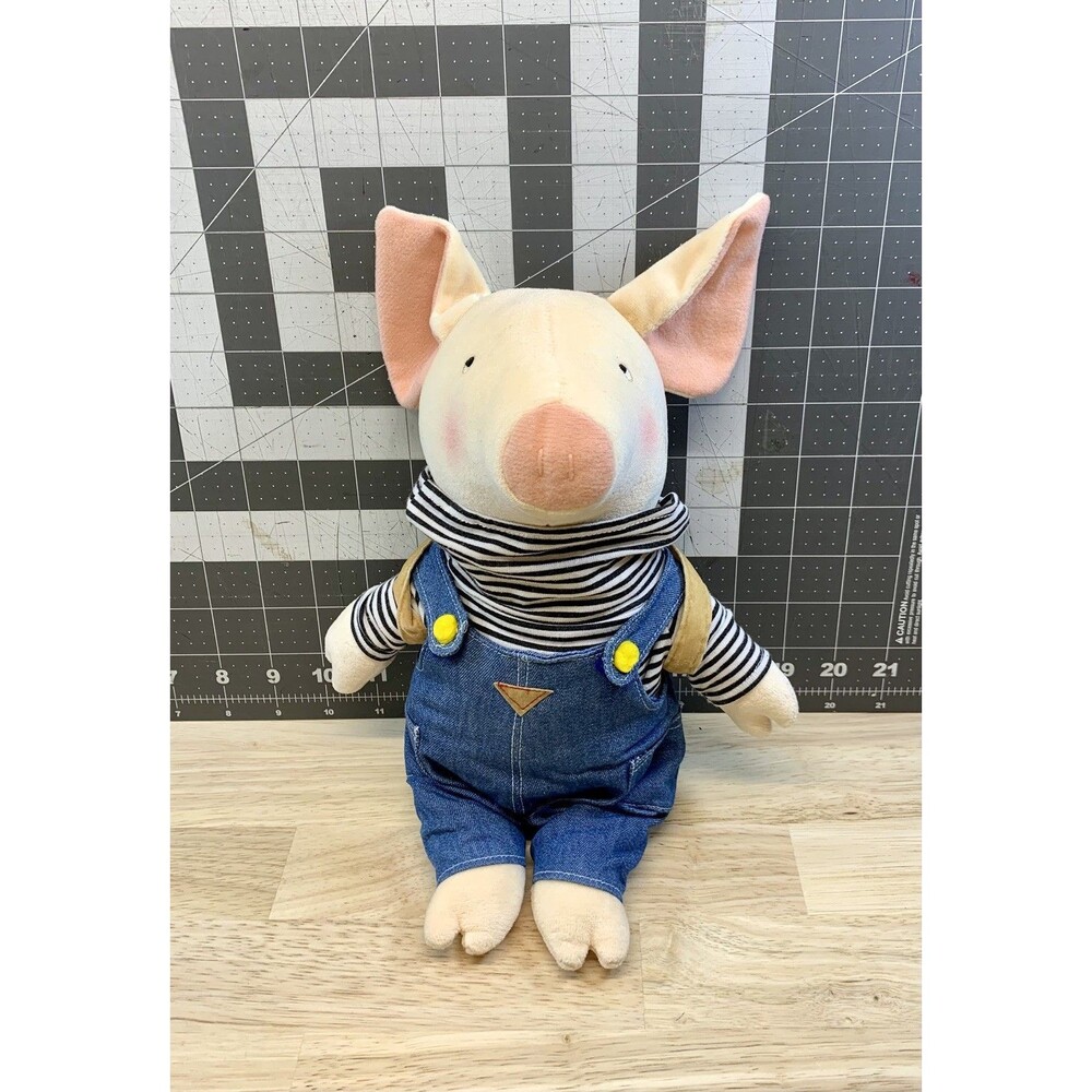 Crocodile Creek  - Puddles Pink Pig Plush - 1997 -- Holly Hobbie Toot & Puddle
